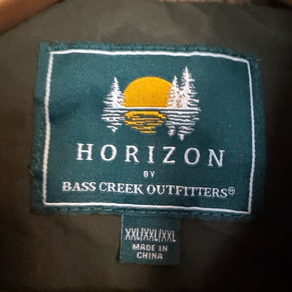 Horizon BASS CREEK OUTDOOR XXL Men's Coastal Sherpa Jacket with Chest Pocket - Picture 7 of 10